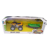 Classics Apachi ATV ve Romörklü Tekne Sarı Yeşil